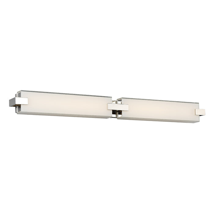 WAC Bliss WS-79636-PN Bath Vanity Light 3 in. wide - Polished Nickel
