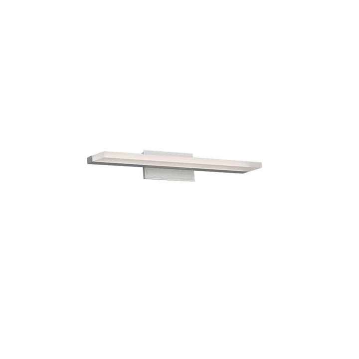 WAC Level WS-85618-AL Bath Vanity Light 4 in. wide - Brushed Aluminum