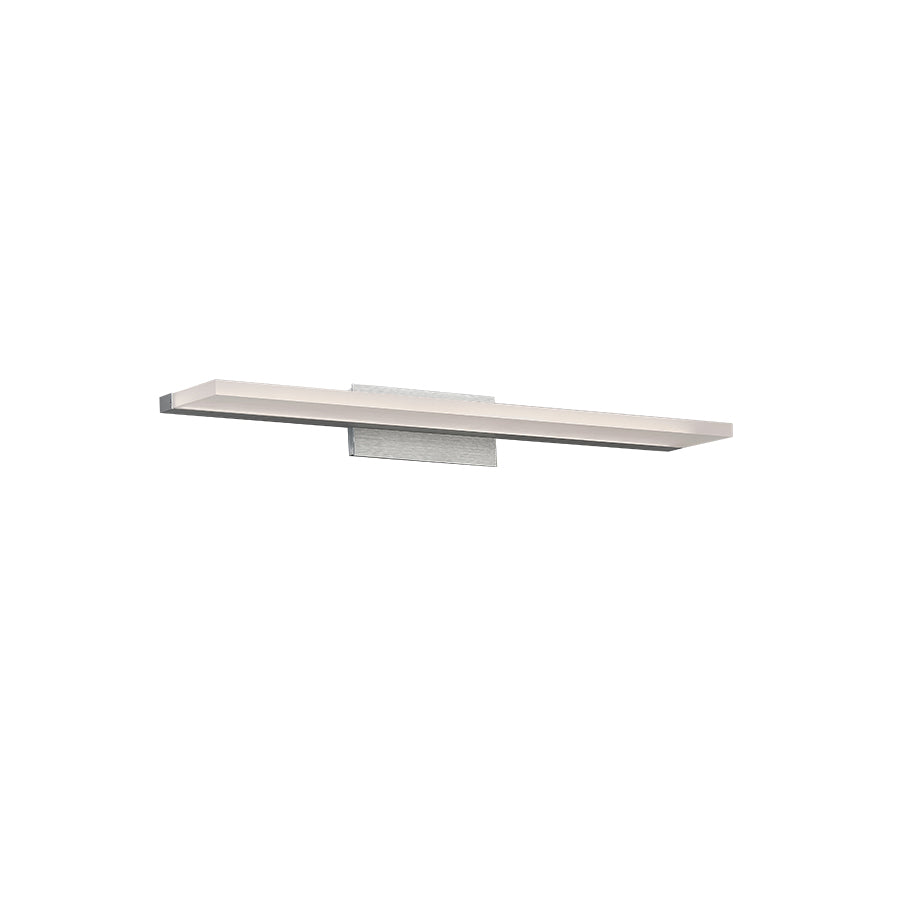WAC Level WS-85624-AL Bath Vanity Light 5 in. wide - Brushed Aluminum