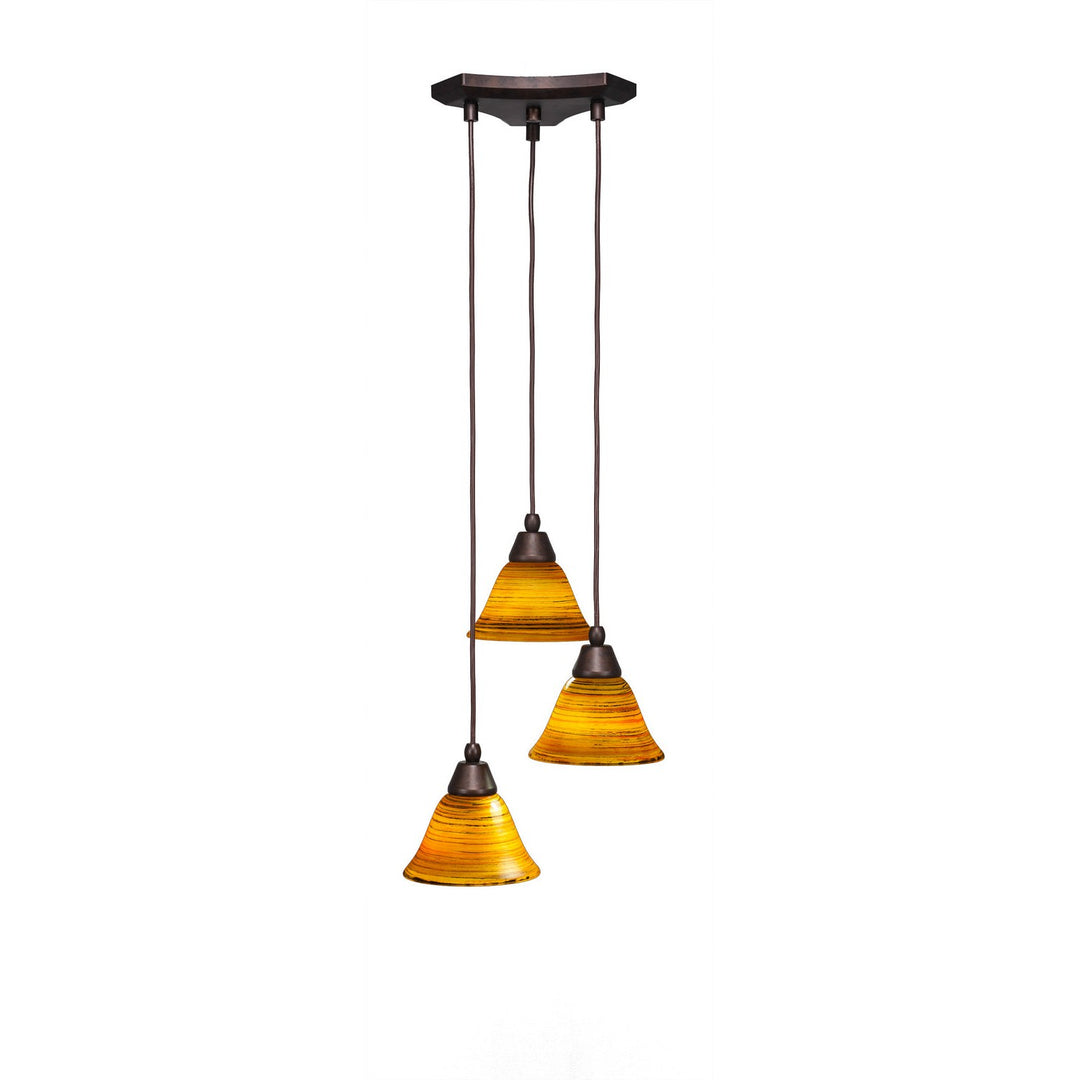 Toltec Europa 28-brz-454 Pendant Light - Bronze