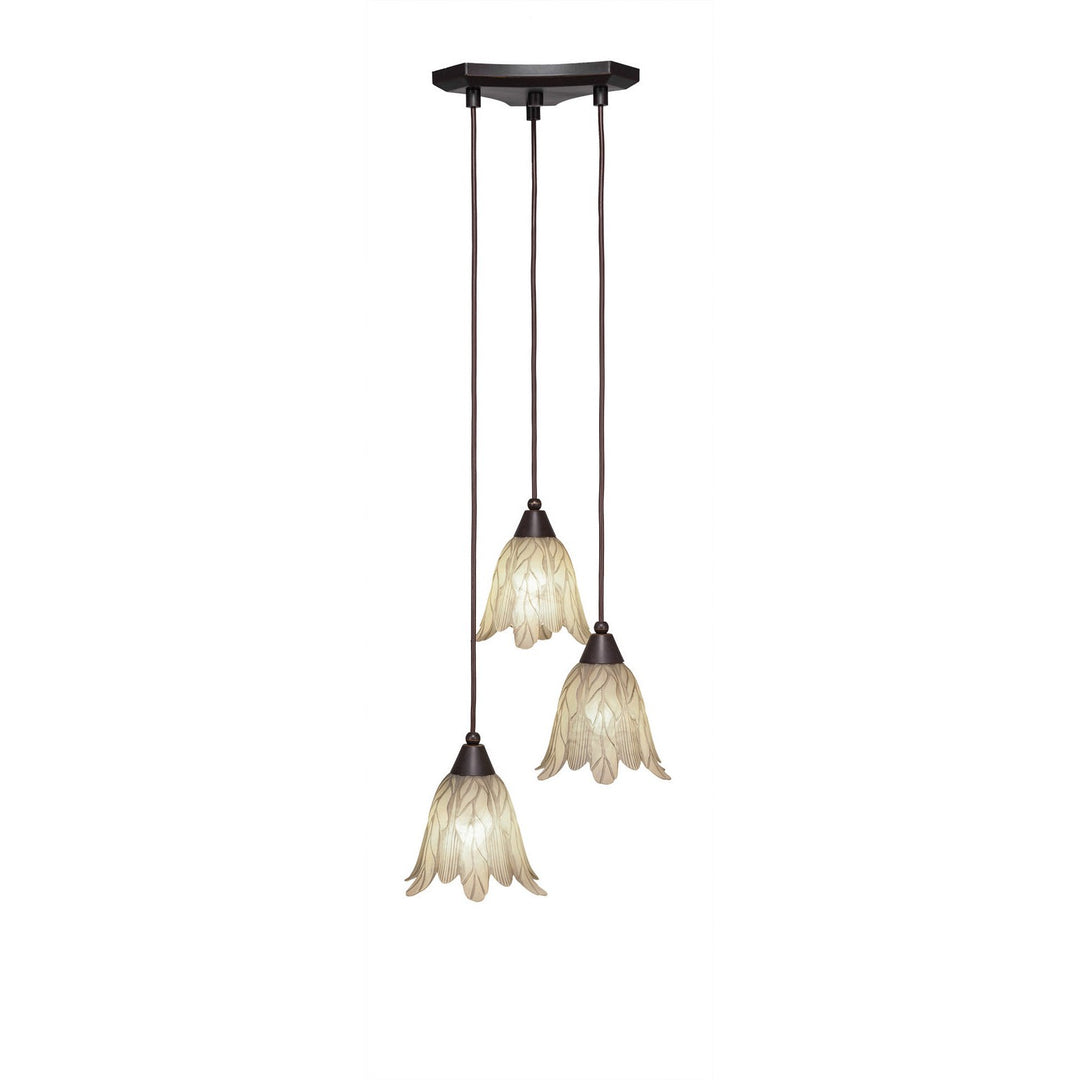 Toltec Europa 28-dg-1025 Pendant Light - Dark Granite