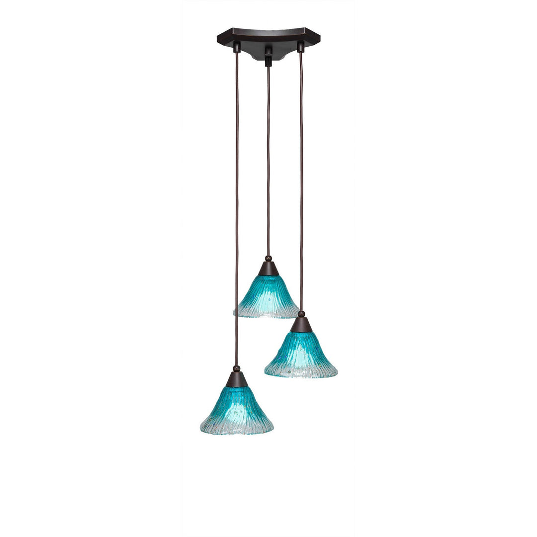 Toltec Europa 28-dg-458 Pendant Light - Dark Granite
