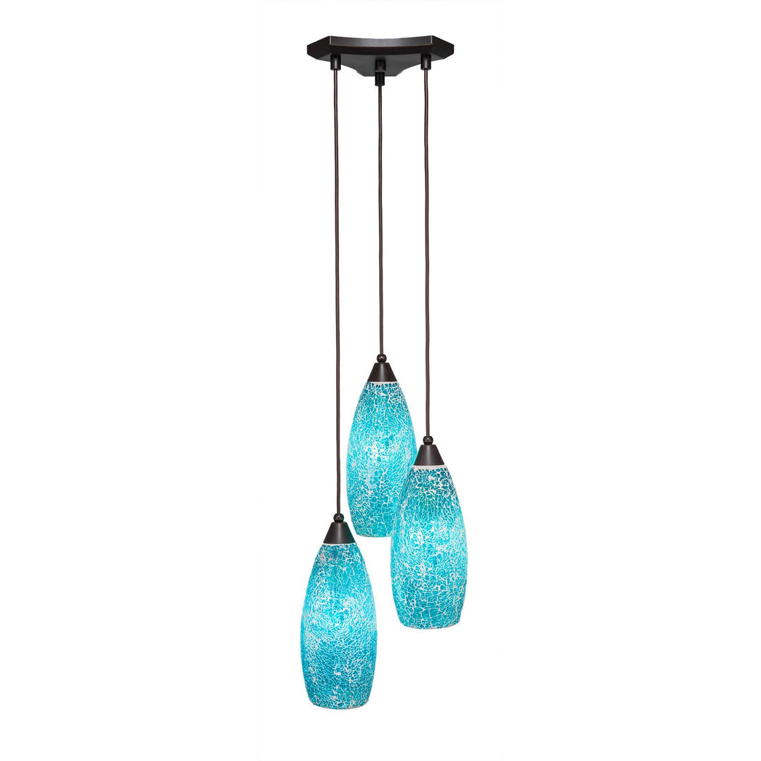 Toltec Europa 28-dg-5065 Pendant Light - Dark Granite
