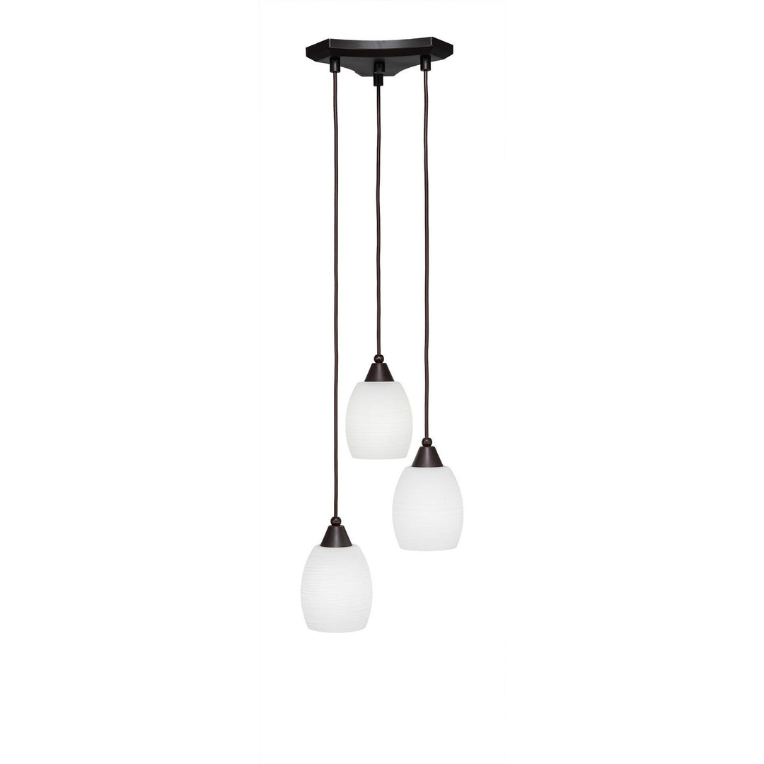 Toltec Europa 28-dg-615 Pendant Light - Dark Granite