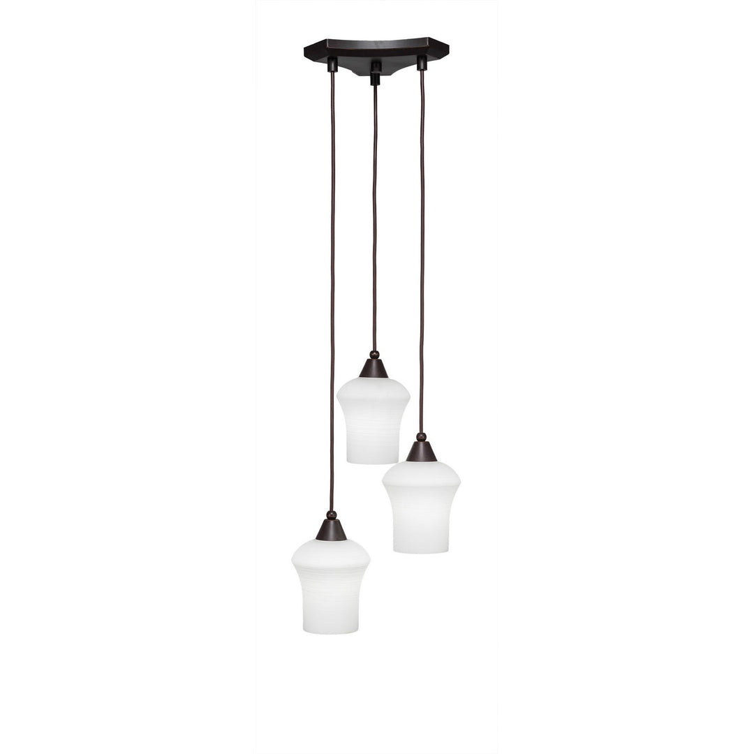 Toltec Europa 28-dg-681 Pendant Light - Dark Granite