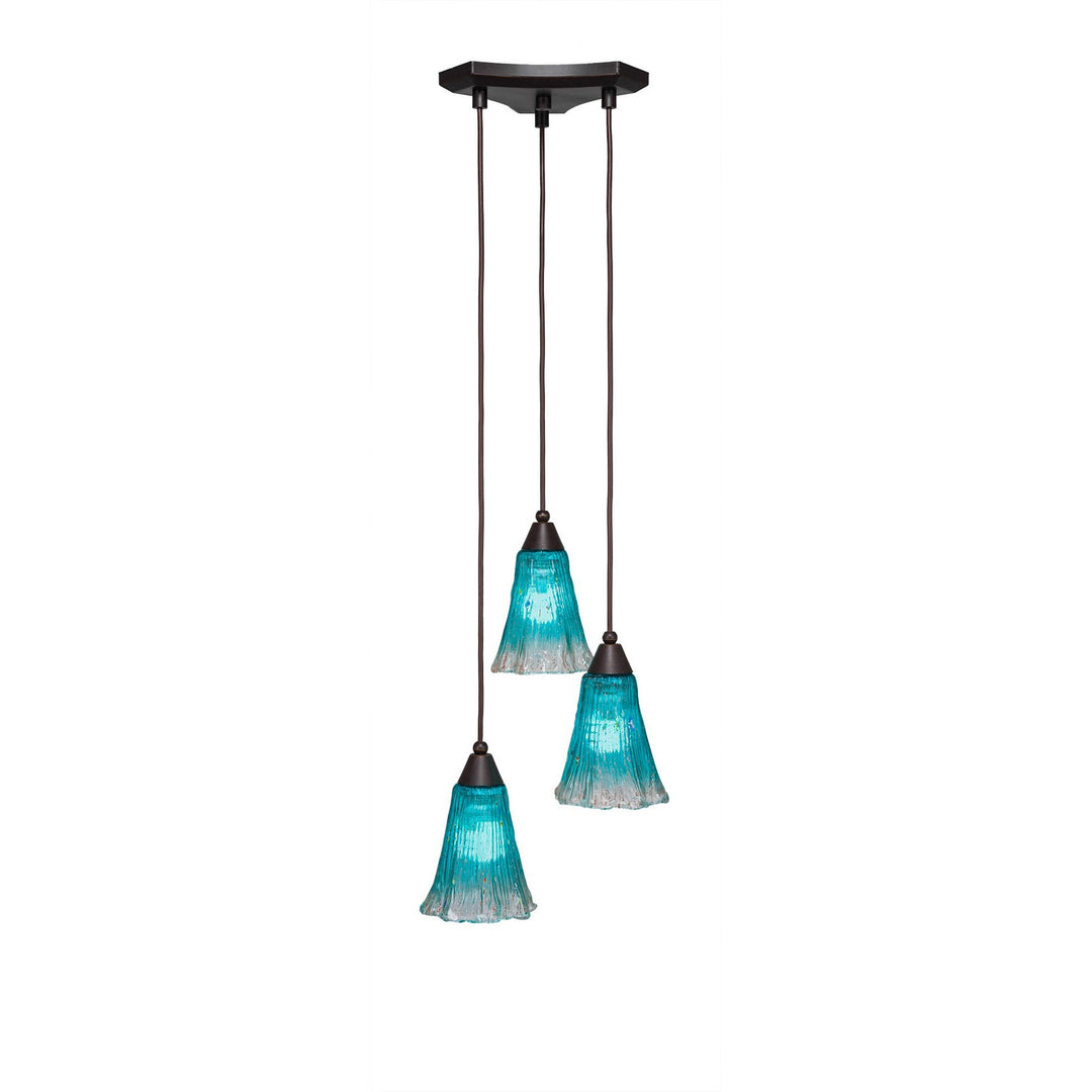 Toltec Europa 28-dg-725 Pendant Light - Dark Granite
