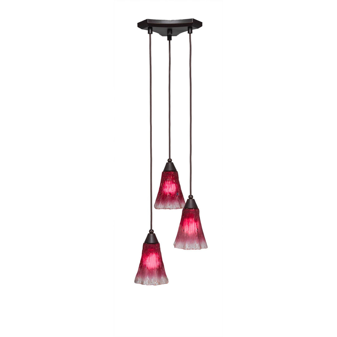 Toltec Europa 28-dg-726 Pendant Light - Dark Granite
