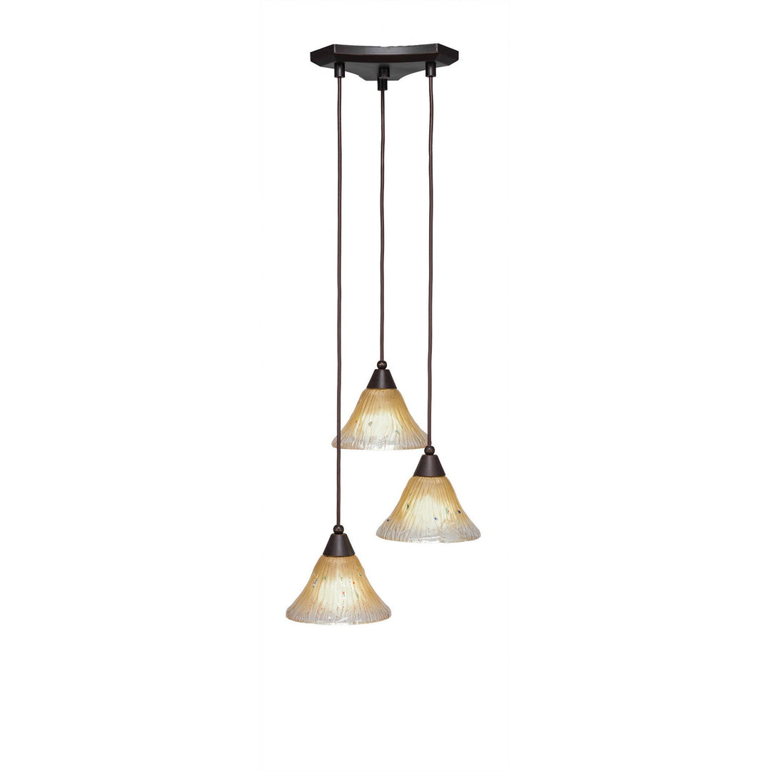 Toltec Any 28-dg-750 Pendant Light - Dark Granite