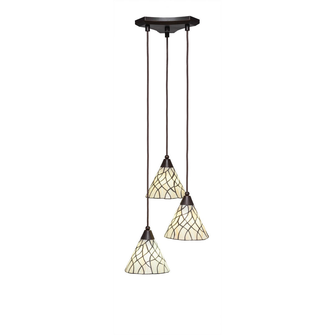 Toltec Europa 28-dg-9115 Pendant Light - Dark Granite