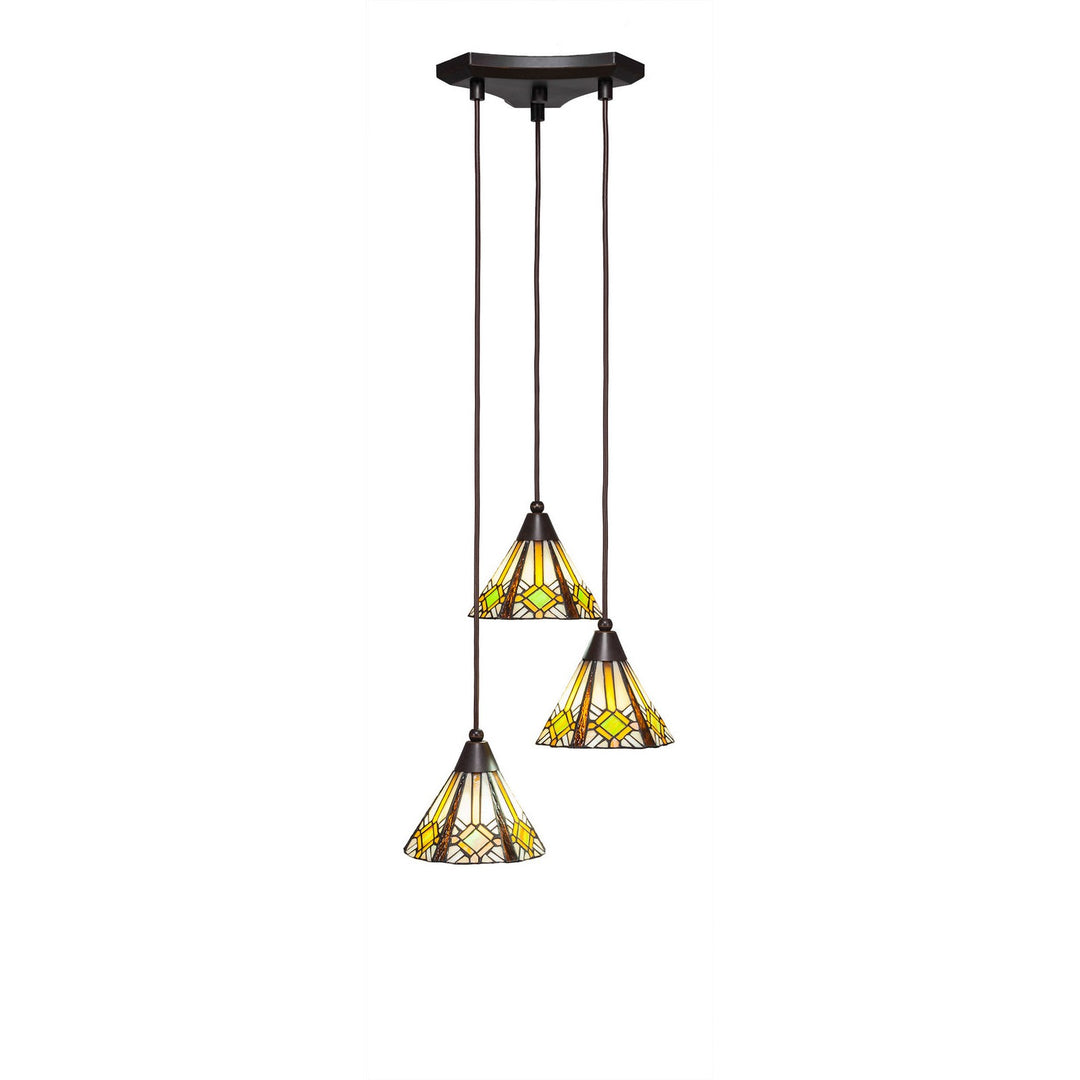 Toltec Any 28-dg-9615 Pendant Light - Dark Granite