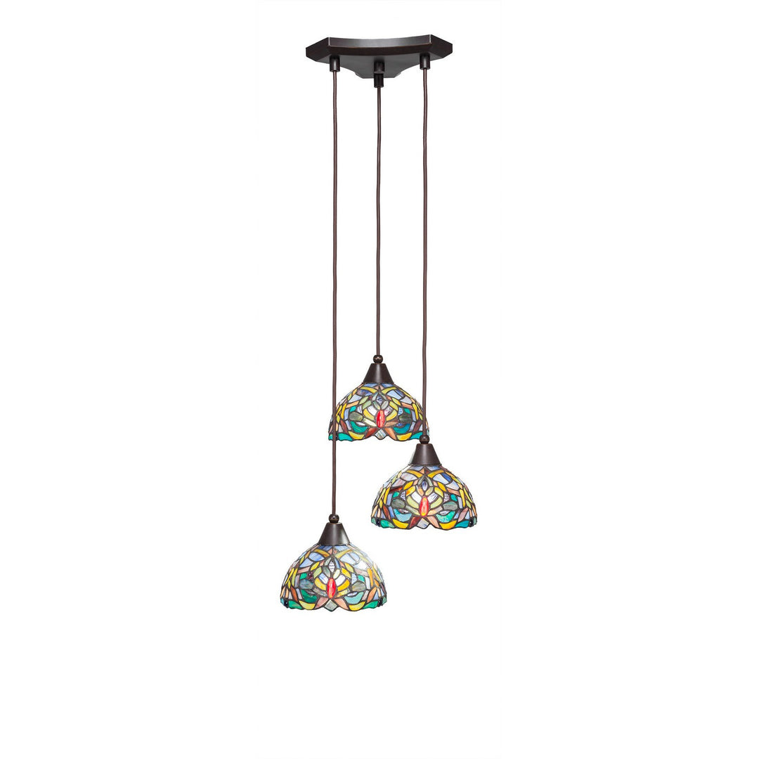 Toltec Europa 28-dg-9905 Pendant Light - Dark Granite