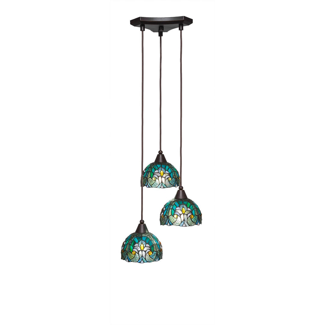 Toltec Europa 28-dg-9925 Pendant Light - Dark Granite