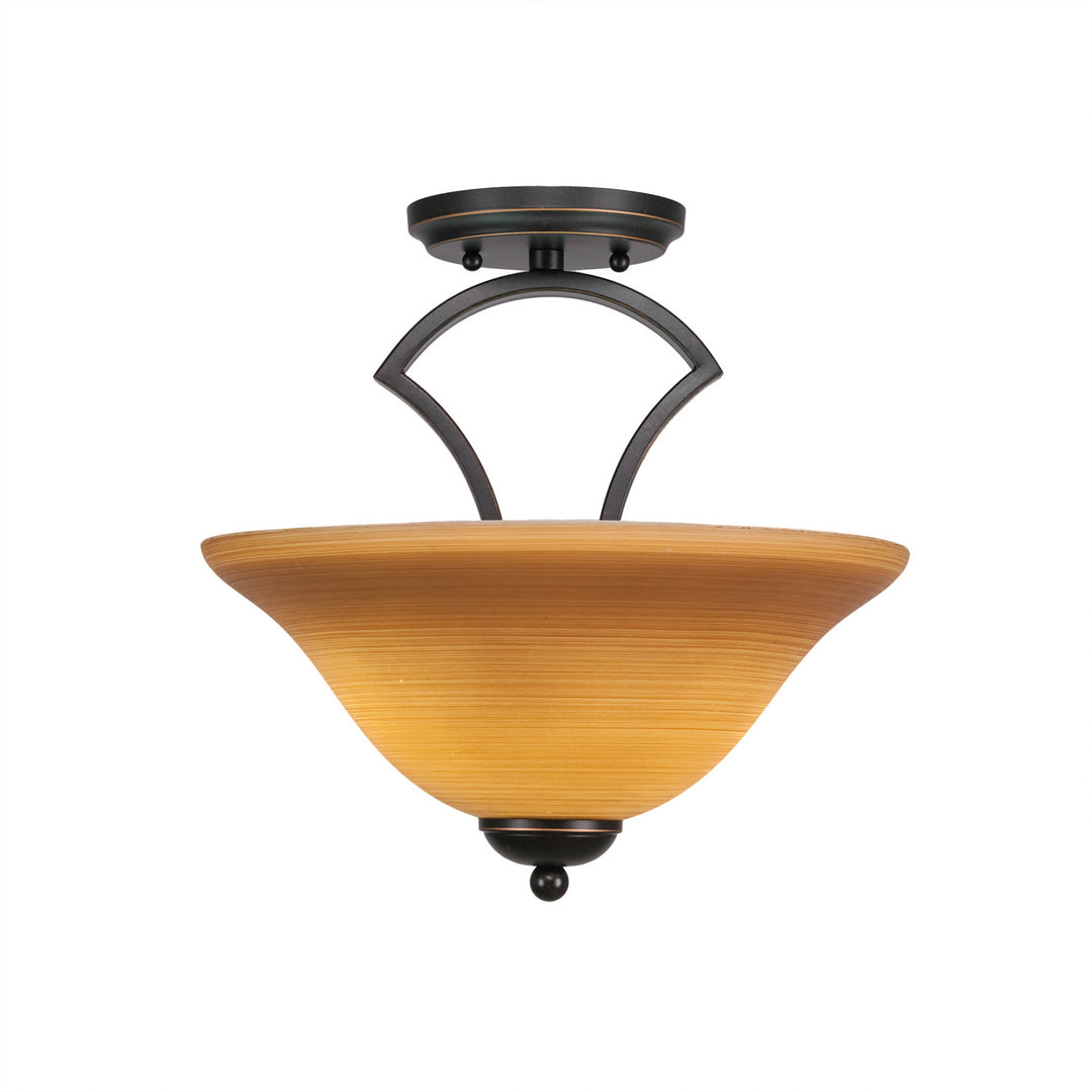 Toltec Zilo 563-dg-624 Ceiling Light - Dark Granite