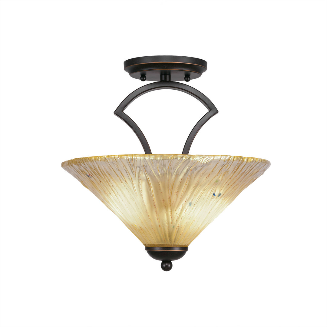 Toltec Zilo 563-dg-700 Ceiling Light - Dark Granite