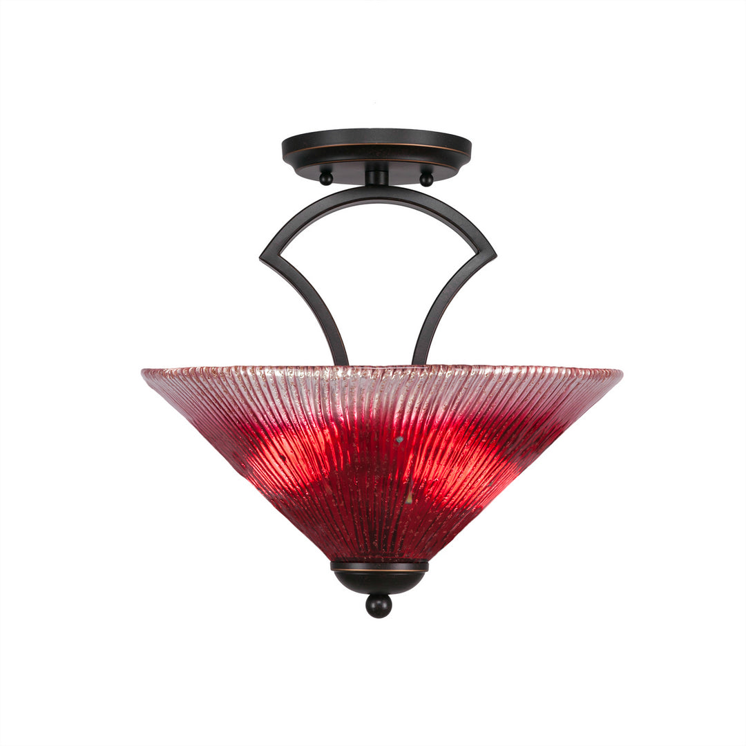 Toltec Zilo 563-dg-706 Ceiling Light - Dark Granite