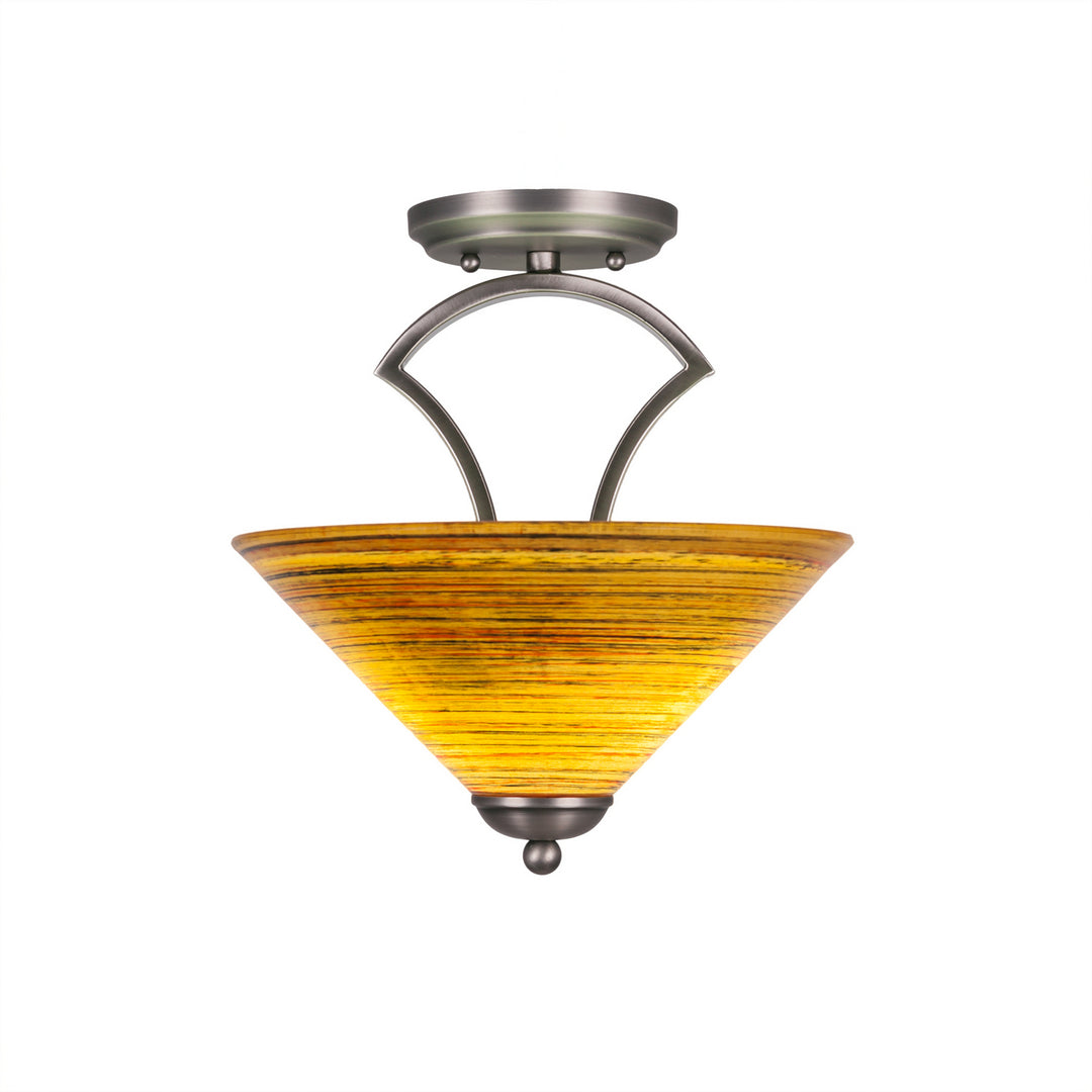 Toltec Zilo 563-gp-444 Ceiling Light - Graphite