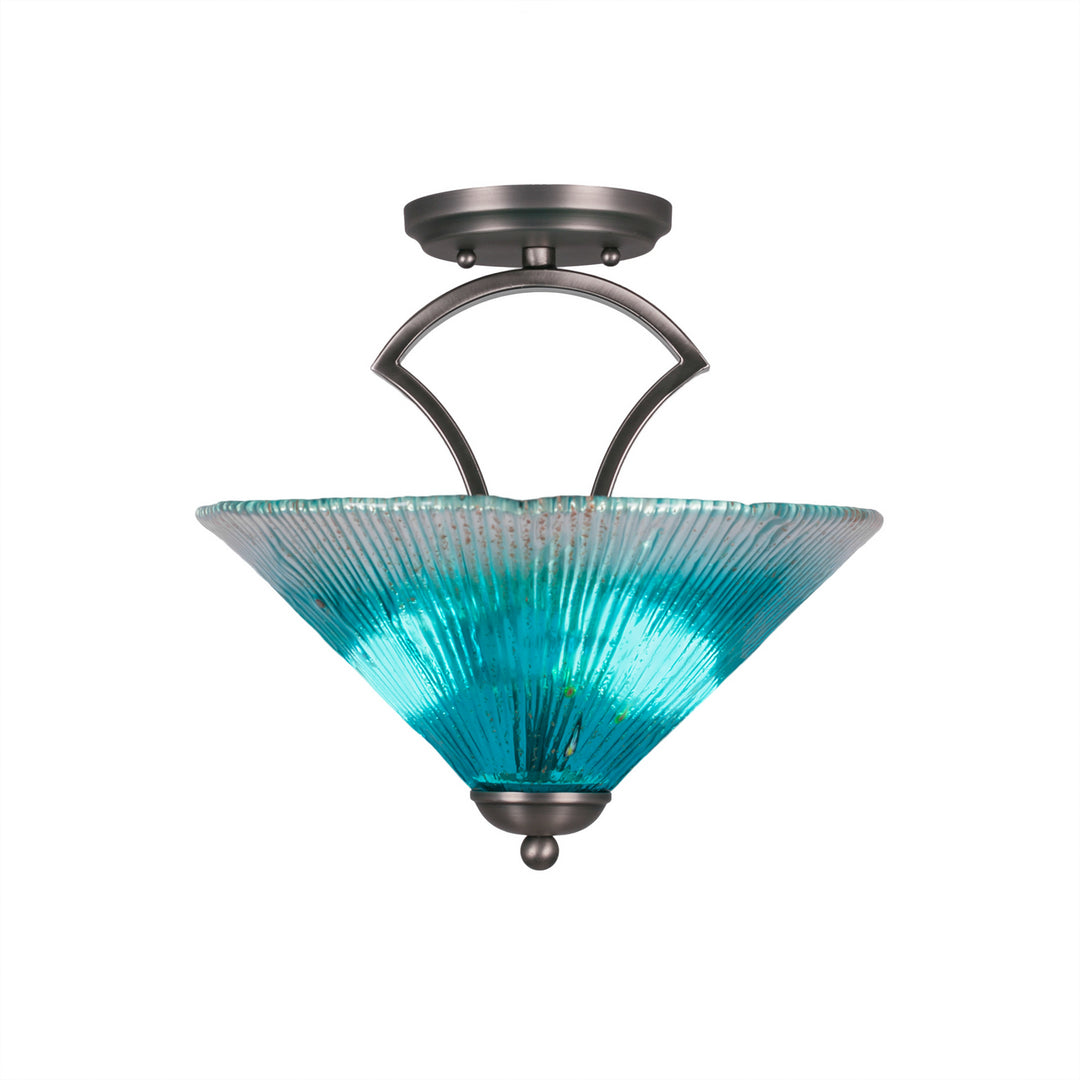 Toltec Zilo 563-gp-448 Ceiling Light - Graphite