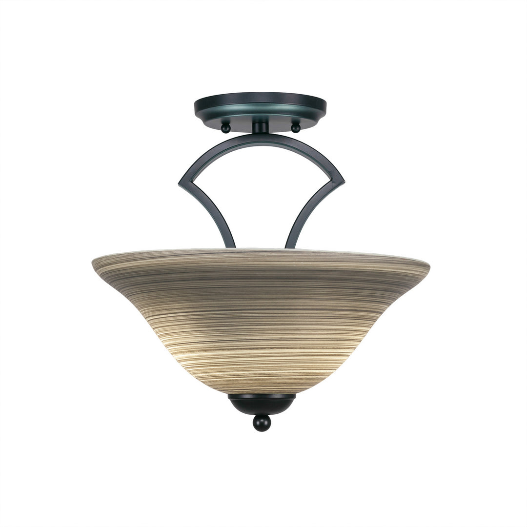 Toltec Zilo 563-mb-604 Ceiling Light - Matte Black
