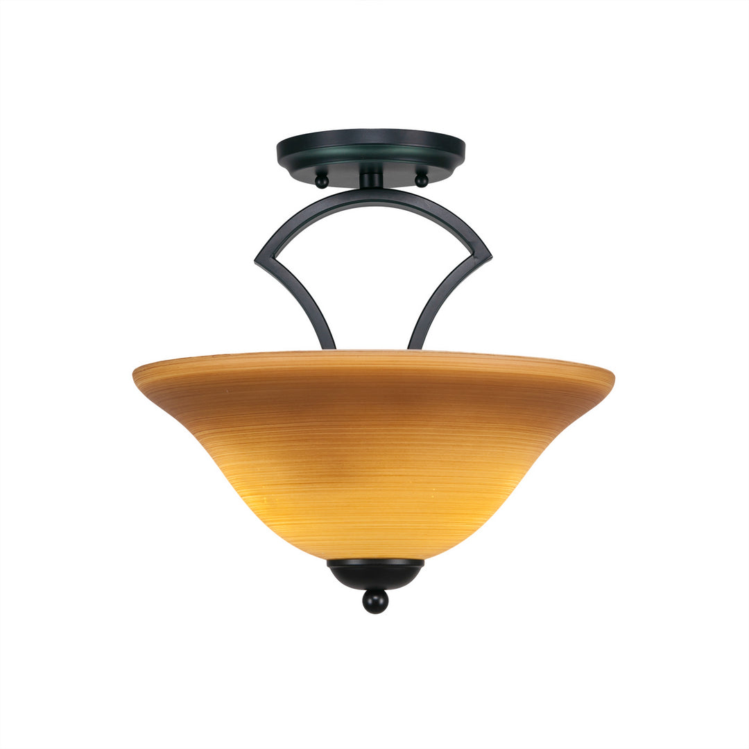 Toltec Zilo 563-mb-624 Ceiling Light - Matte Black