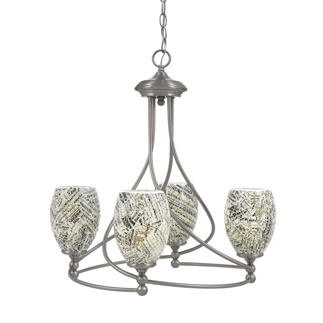 Toltec Capri 904-bn-5054 Chandelier Light - Brushed Nickel