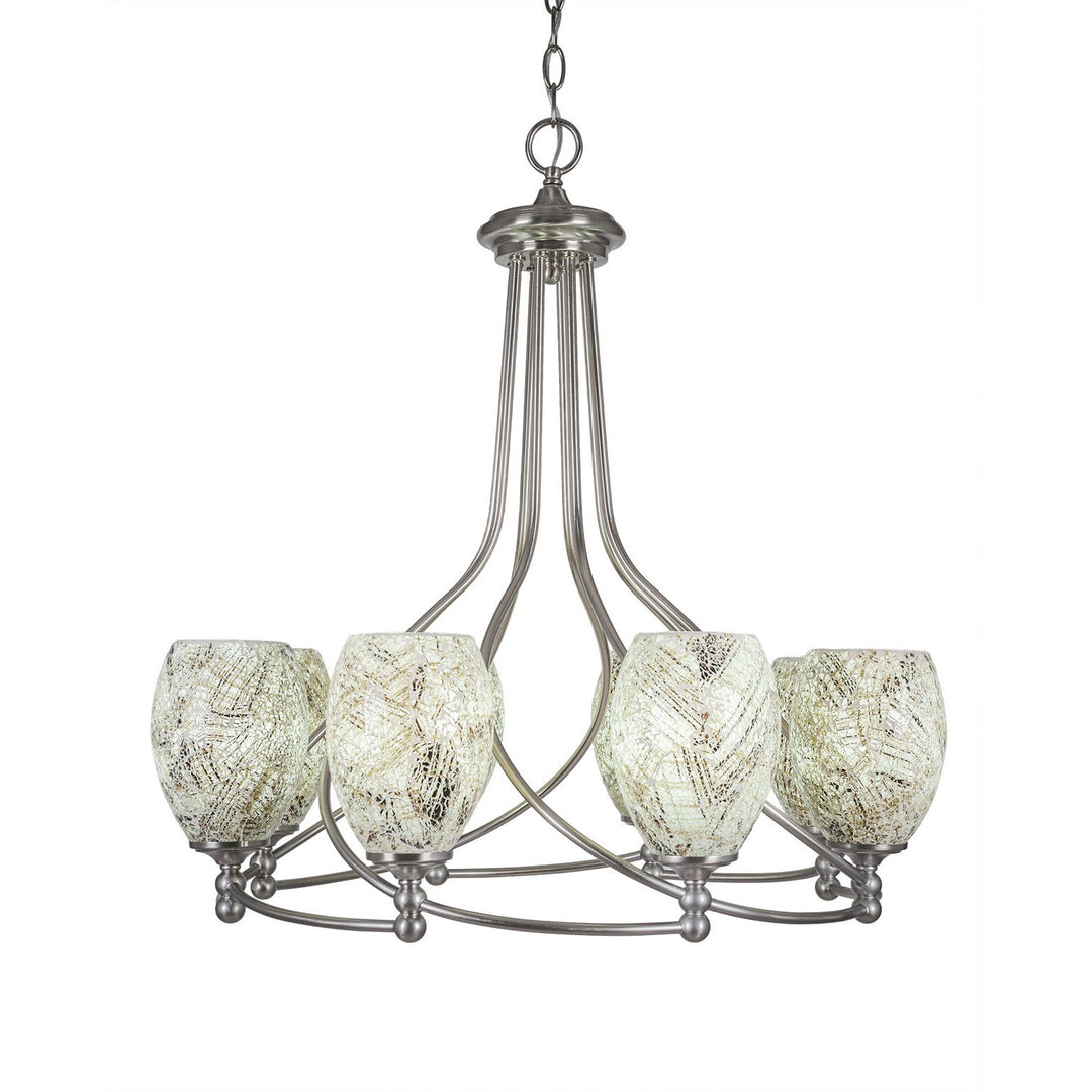 Toltec Capri 908-bn-5054 Chandelier Light - Brushed Nickel