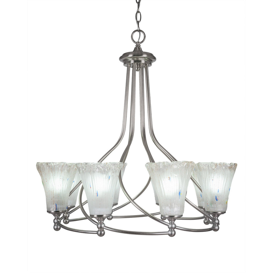 Toltec Capri 908-bn-721 Chandelier Light - Brushed Nickel