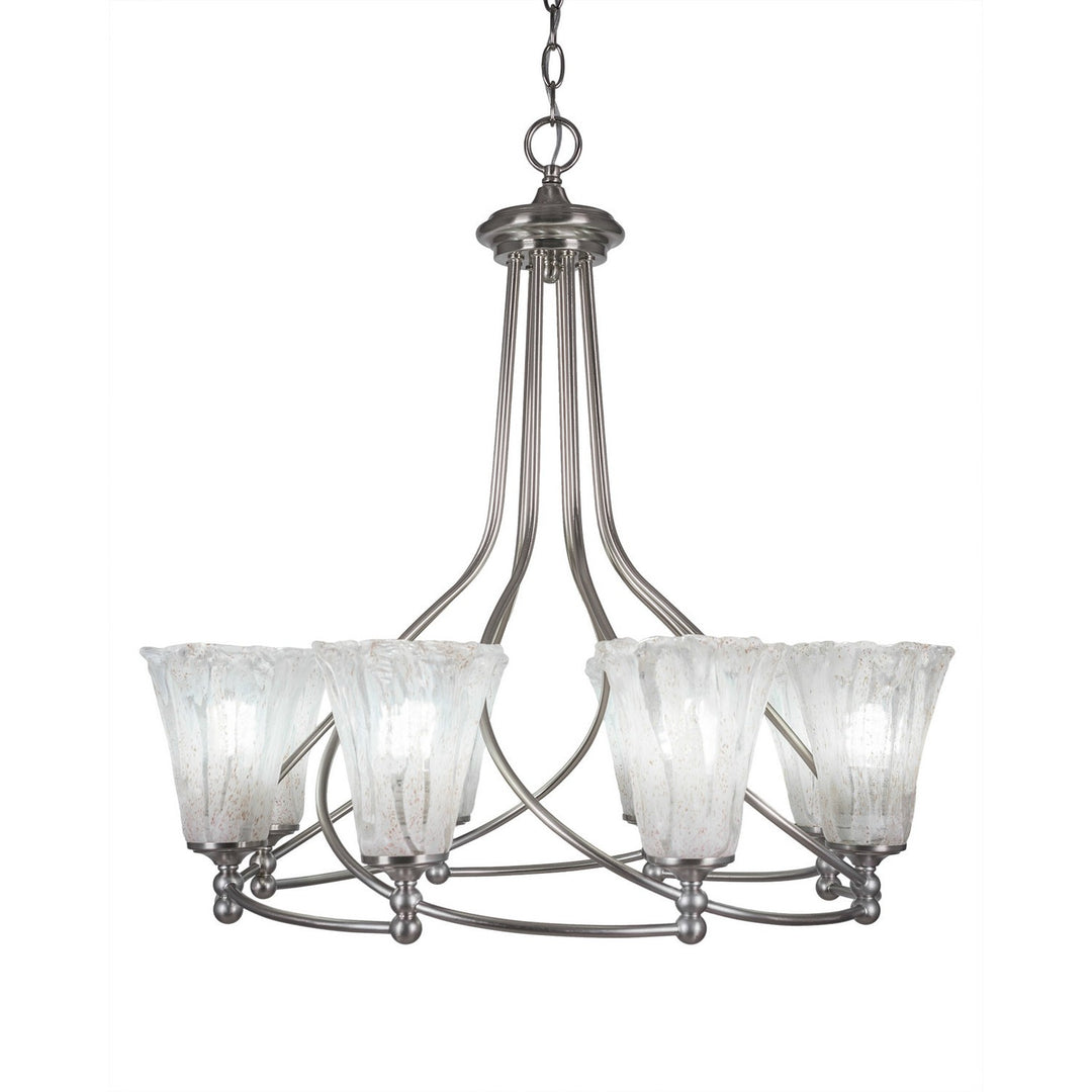 Toltec Capri 908-bn-729 Chandelier Light - Brushed Nickel