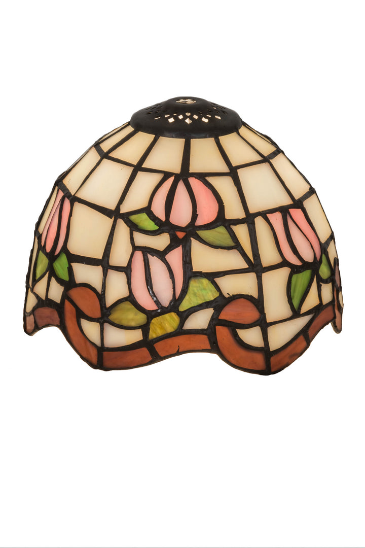 Meyda Tiffany Lighting 11835 Roseborder Shade Lamp Shade Multicolored