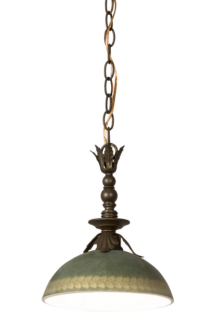 Meyda Tiffany Hemisphere 168375 Pendant Light - Antique Brass