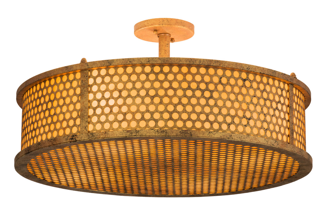 Meyda Tiffany Cilindro 170135 Ceiling Light - Timeless Bronze