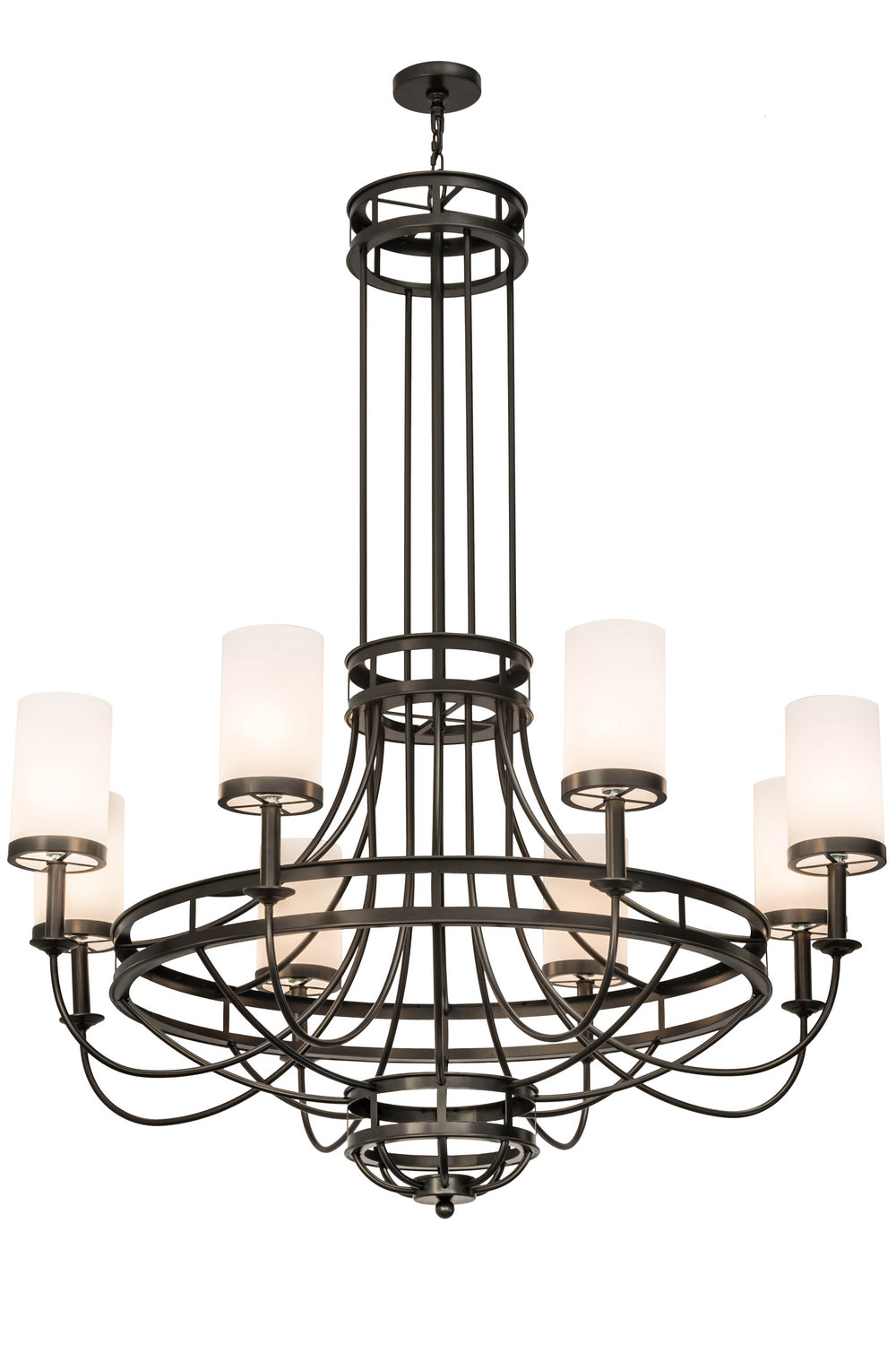 Meyda Tiffany Saxony 171146 Chandelier Light - Oil Rubbed Bronze