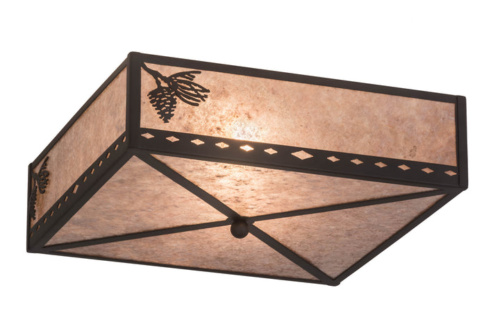 Meyda Tiffany Balsam Pine 171415 Ceiling Light - Oil Rubbed Bronze