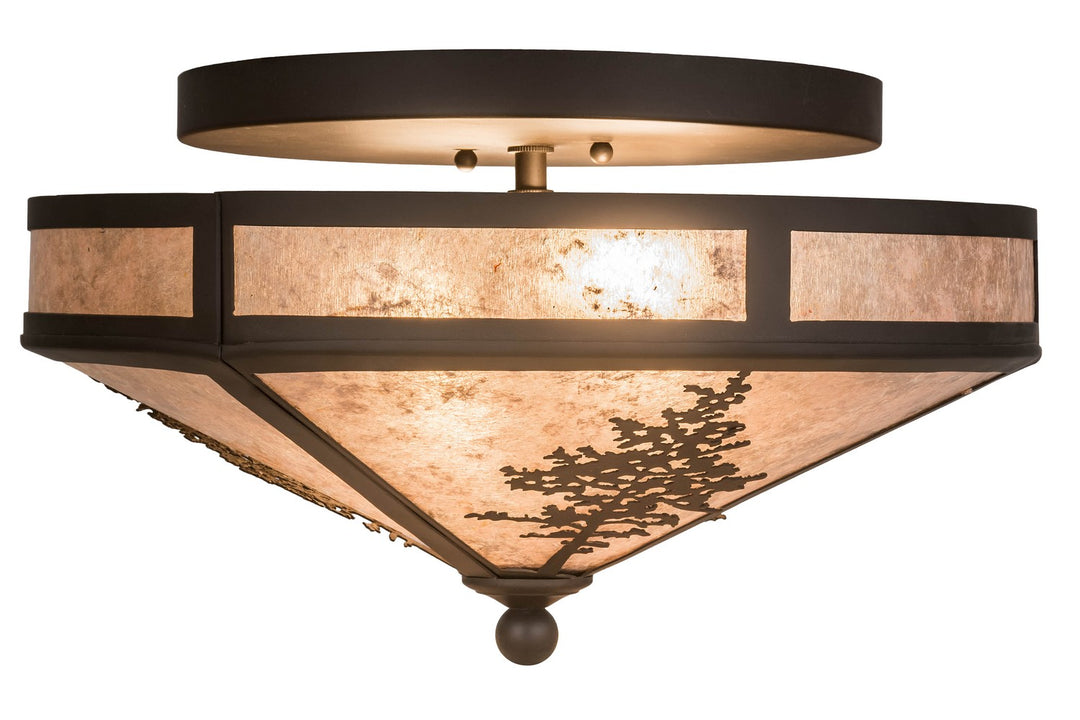 Meyda Tiffany Tamarack 172117 Ceiling Light - Oil Rubbed Bronze