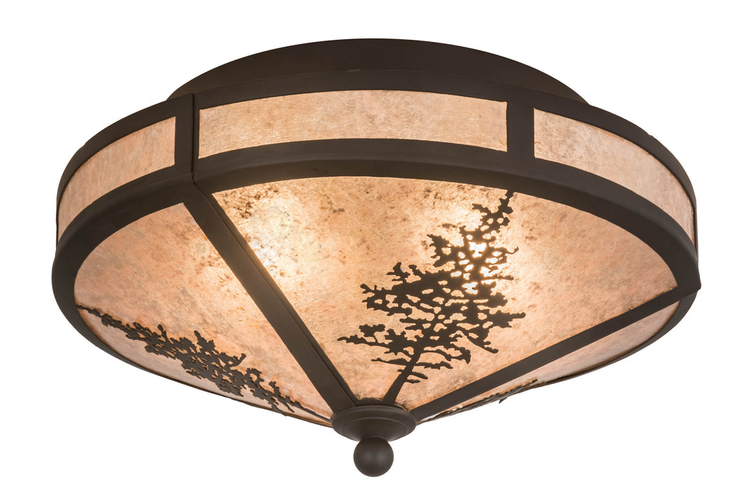 Meyda Tiffany Tamarack 172117 Ceiling Light - Oil Rubbed Bronze