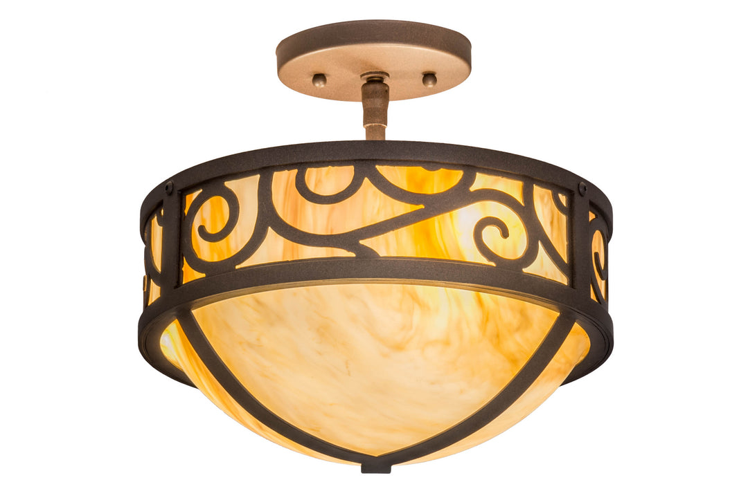Meyda Tiffany Lilliana 173514 Ceiling Light - Cafe-Noir