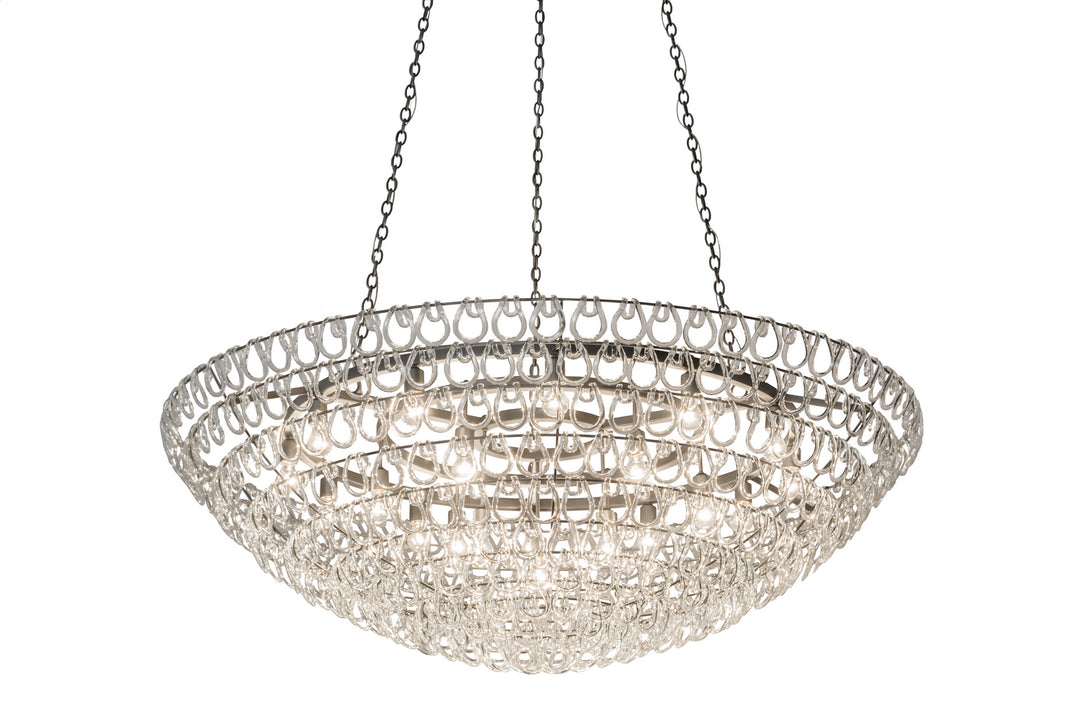 Meyda Tiffany Lucy 174096 Pendant Light - Pewter