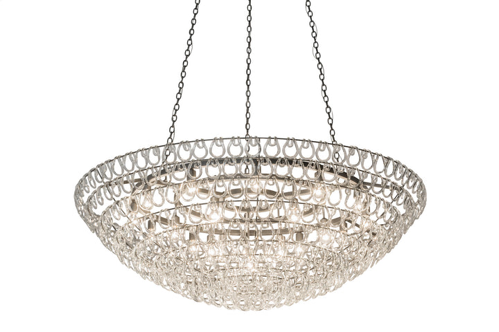 Meyda Tiffany Lucy 174096 Pendant Light - Pewter