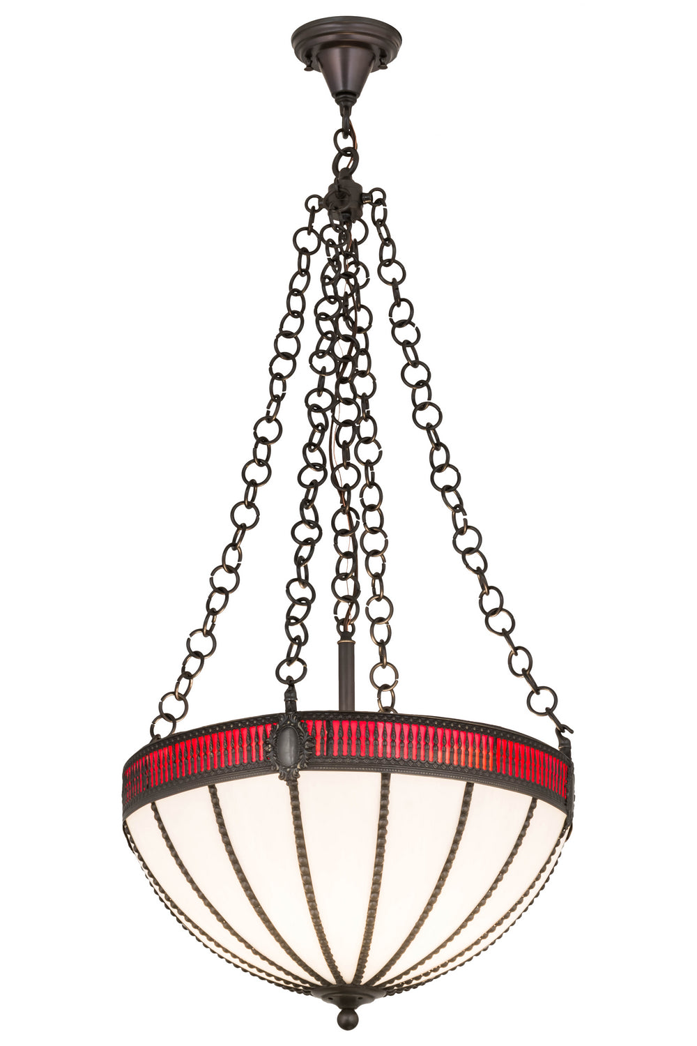 Meyda Tiffany Gothic 174101 Pendant Light - Antique Brass