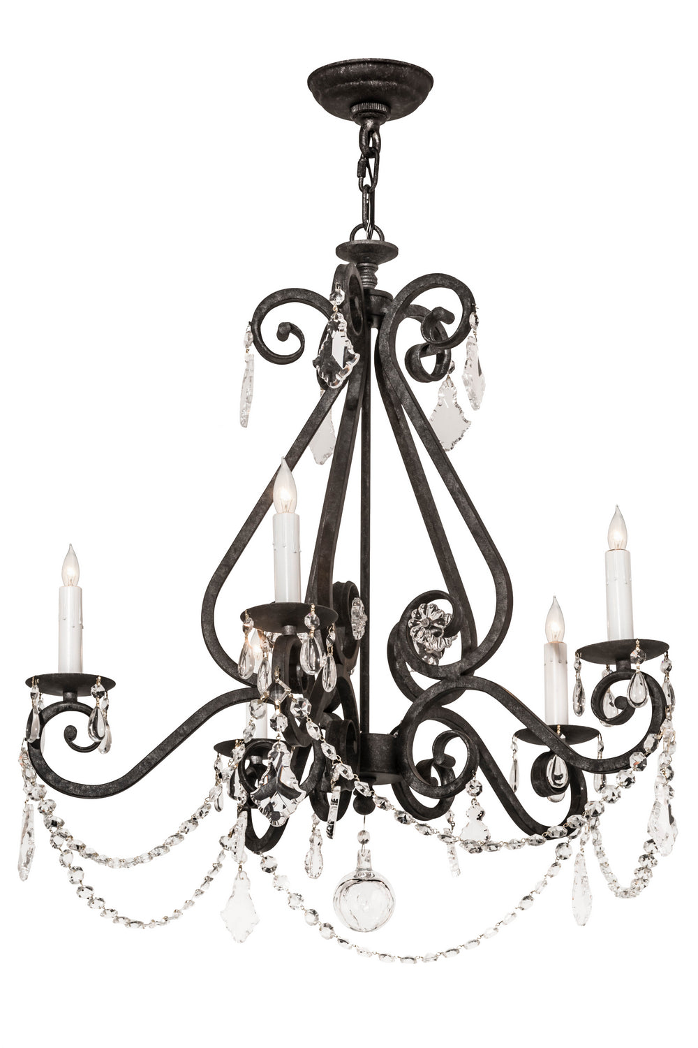 Meyda Tiffany Adrianna 174349 Chandelier Light - Crystal