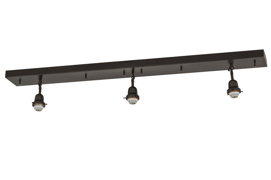 Meyda Tiffany Olivia 176690 Ceiling Light - Craftsman Brown