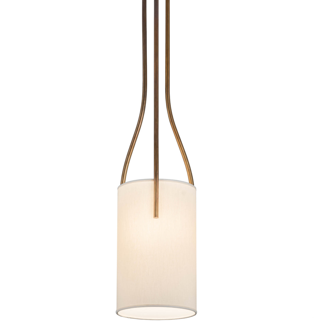 Meyda Tiffany Cilindro 177047 Pendant Light - Vintage Brass