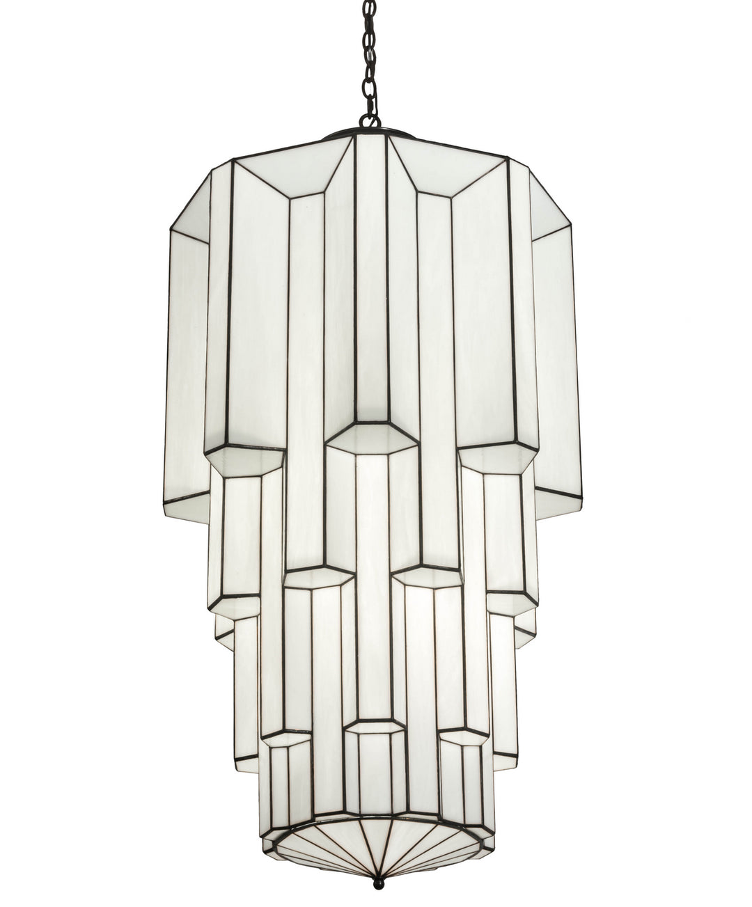 Meyda Tiffany Paramount 177107 Chandelier Light - Craftsman Brown