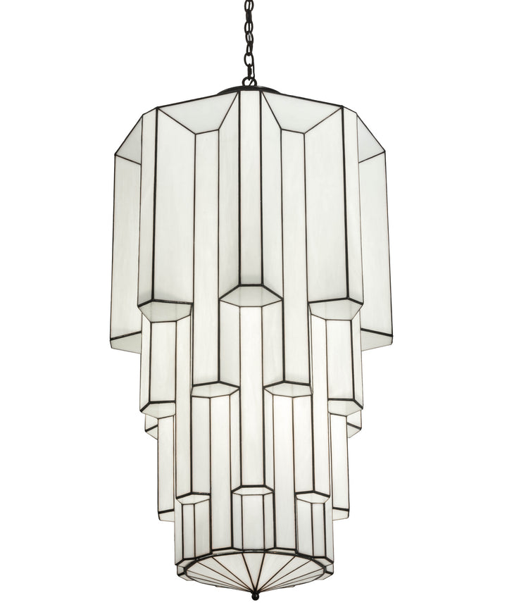 Meyda Tiffany Paramount 177107 Chandelier Light - Craftsman Brown