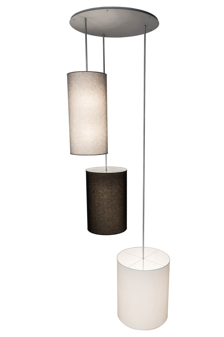 Meyda Tiffany Cilindro 177272 Pendant Light - Nickel