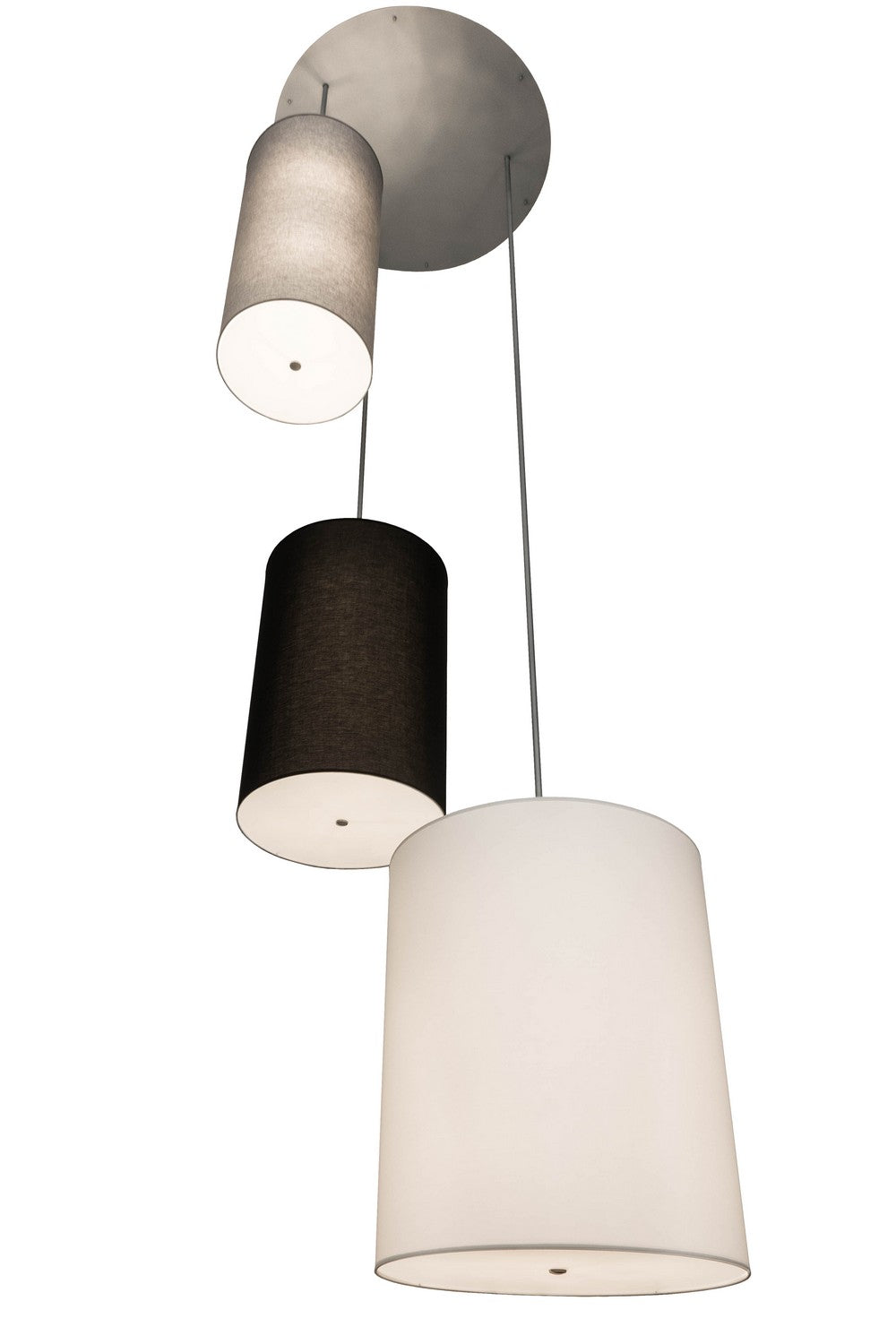 Meyda Tiffany Cilindro 177272 Pendant Light - Nickel