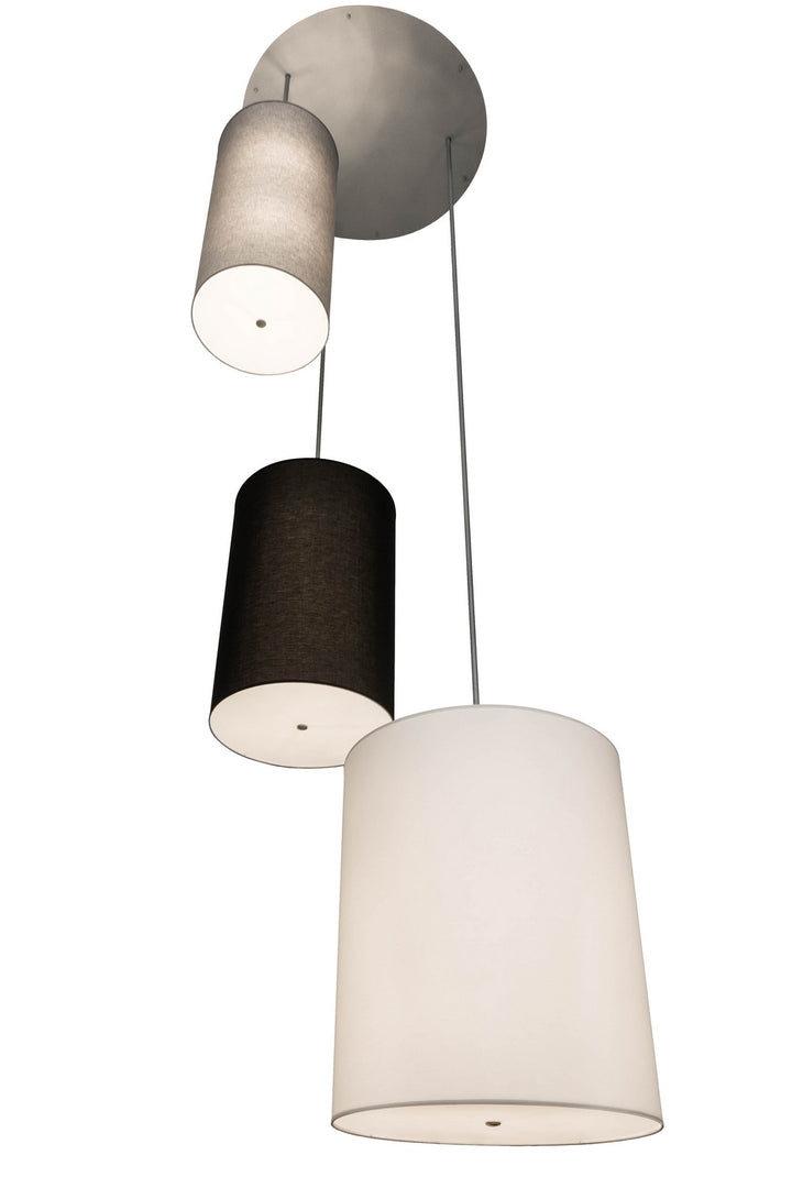 Meyda Tiffany Cilindro 177272 Pendant Light - Nickel