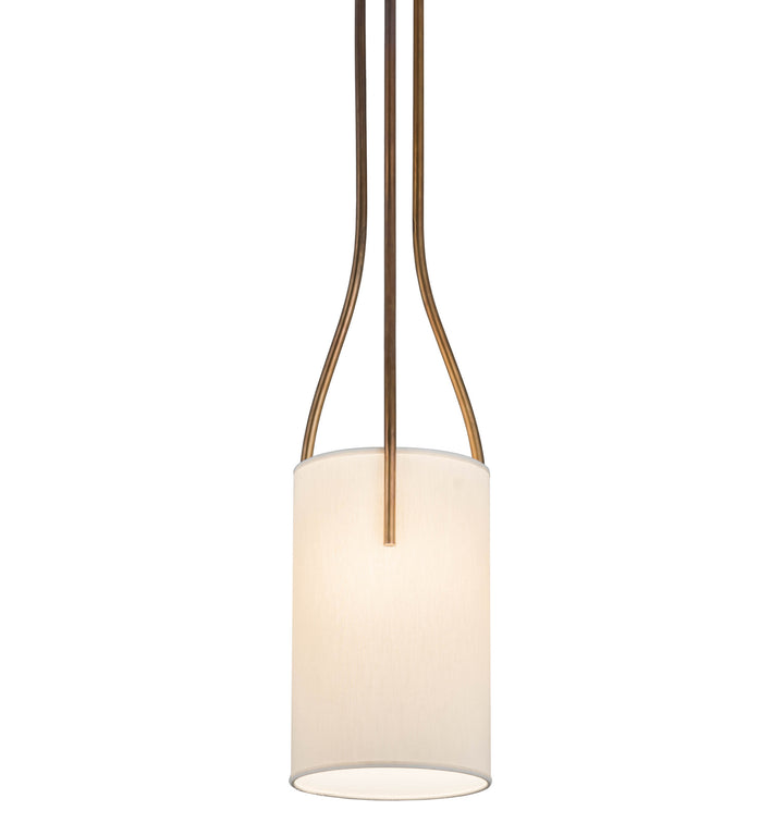 Meyda Tiffany Cilindro 177603 Pendant Light - Craftsman Brown