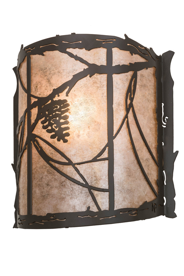 Meyda Tiffany Whispering Pines 177793 Wall Light - Timeless Bronze