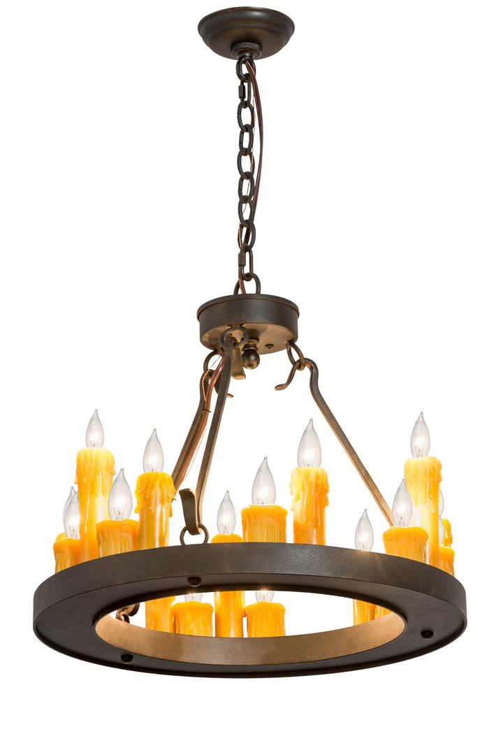 Meyda Tiffany Deina 178029 Chandelier Light - Antique Brass