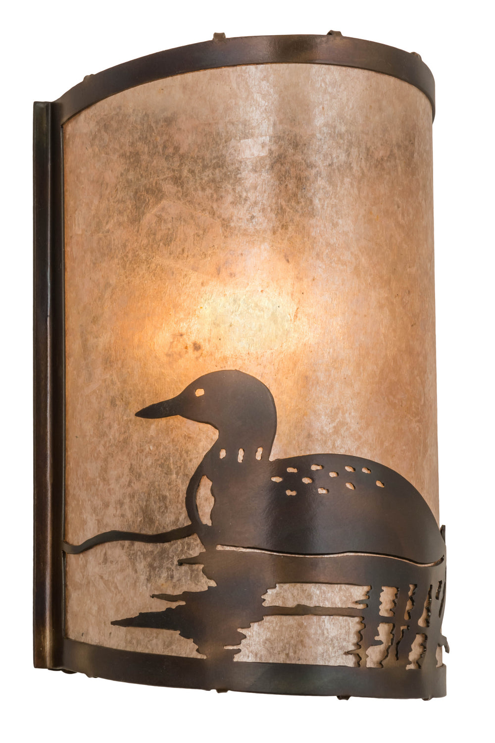 Meyda Tiffany Loon 178371 Wall Light - Antique Copper,Burnished